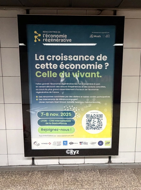 Affiche publicitaire Mush